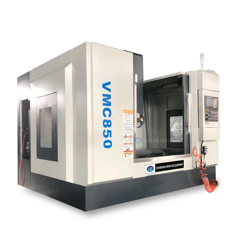 
China high precision 5 axis cnc milling machine VMC850 vertical machining center 