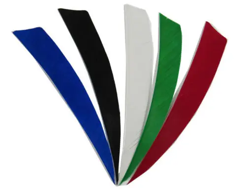 Turkey arrow feather fletchings for carbon wooden bamboo arrows