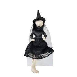 Wholesale Custom Witch Dolls Awesome Halloween Figure Doll Indoor Home Decoration