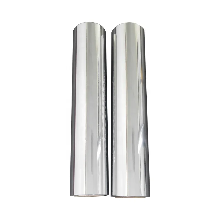 20 micron Metallized pet bopp laminating for Cereal Bar Biscuits Cookies Food Packing film Roll