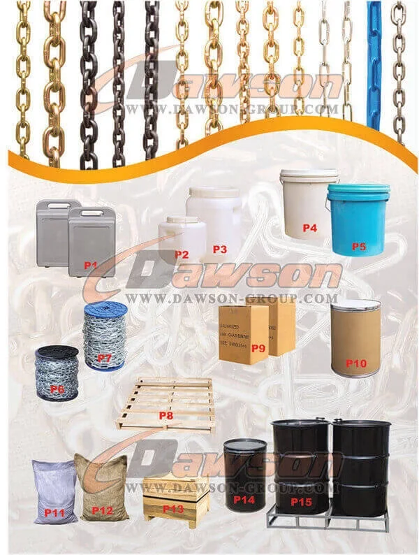 DAWSON Qingdao Rigging China Factory Nuclear Power Link Chain, Nuclear Reactor Circular Chain