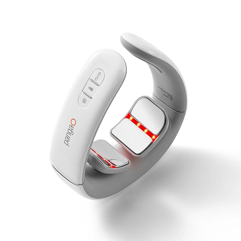 Intelligent shiatsu smart relaxing electric device relief neck pain pulse stimulator neck kneading massager with heat