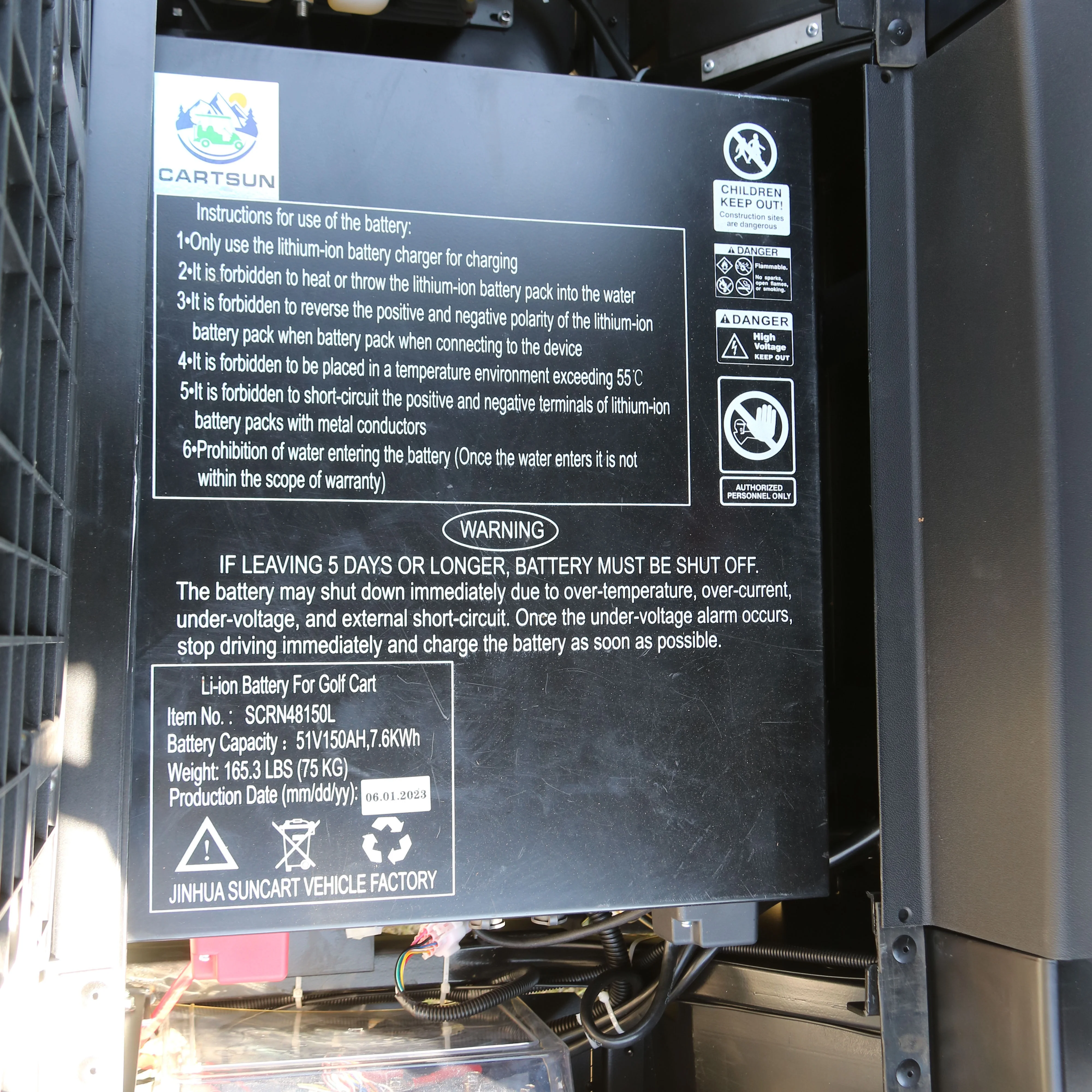 Hot Sale 48v Golf Cart Motors Durable Ebike Golf Cart Off-road Golf Cart 6 Seater Electric Lithium