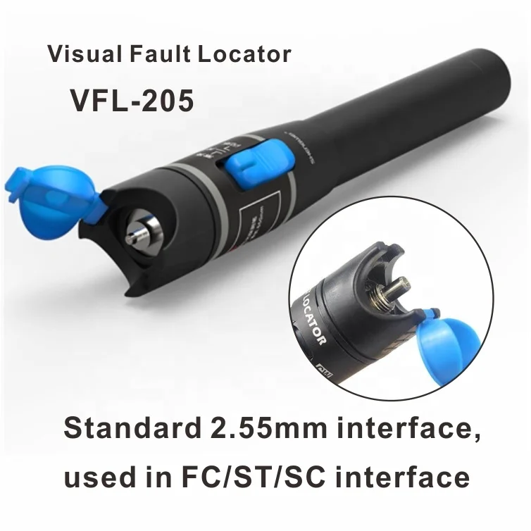 Handheld optical power meter visual fault locator 1mw 10mw 30mw 50mw 3d Power Meter Vfl visual fault locator