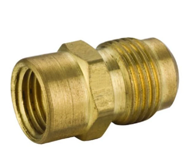 Газовый фитинг медная кованая металлическая масляная трубка гнездовой разъем капельный ушной колено гнездо из латуни уменьшающий газ Средний