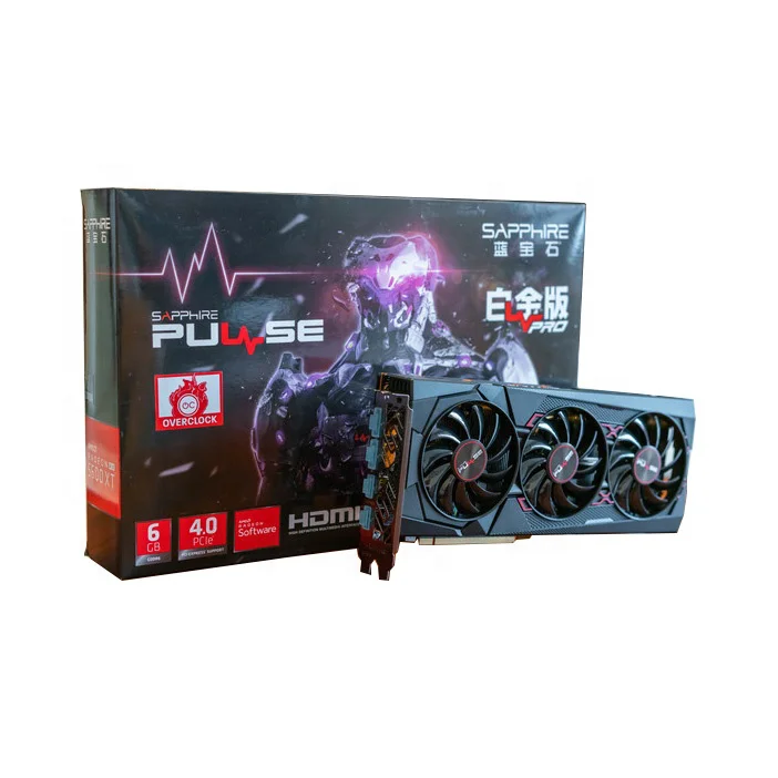 2020 RX 5600XT 6G D6 OC Graphics Cards 1615-1750MHz/14Gbps 6GB/192bit GDDR6 DX12