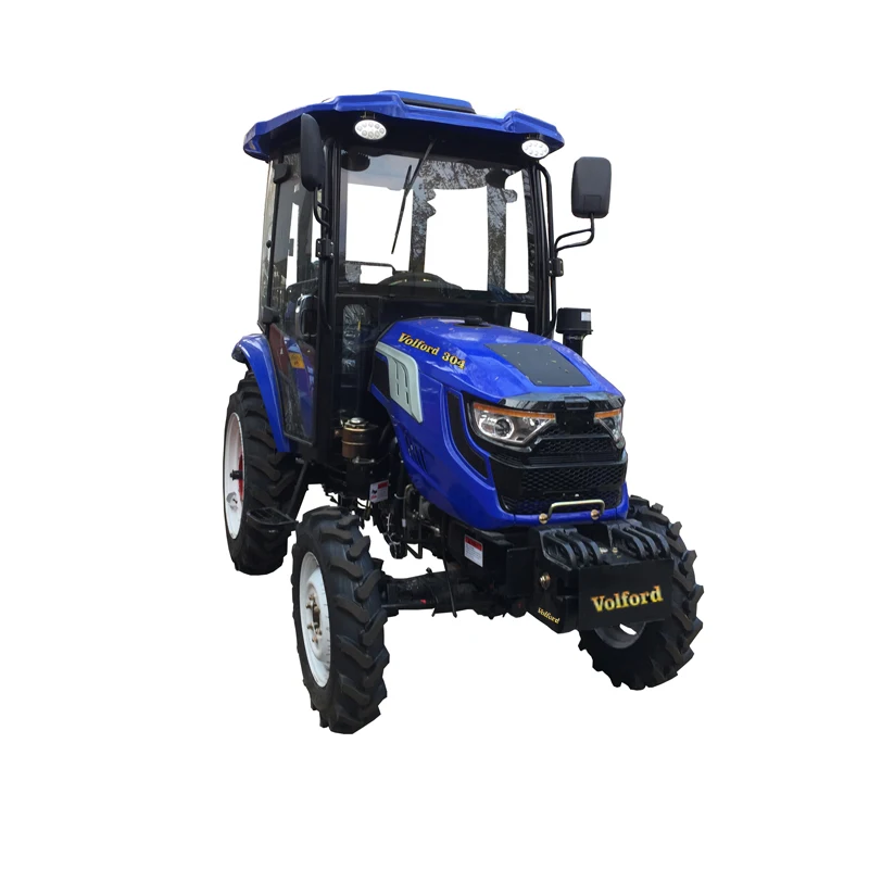 4x4 колесные ведущие модели 30hp КОЛЕСНЫЕ ТРАКТОРЫ с хорошей кабиной для фронтального
