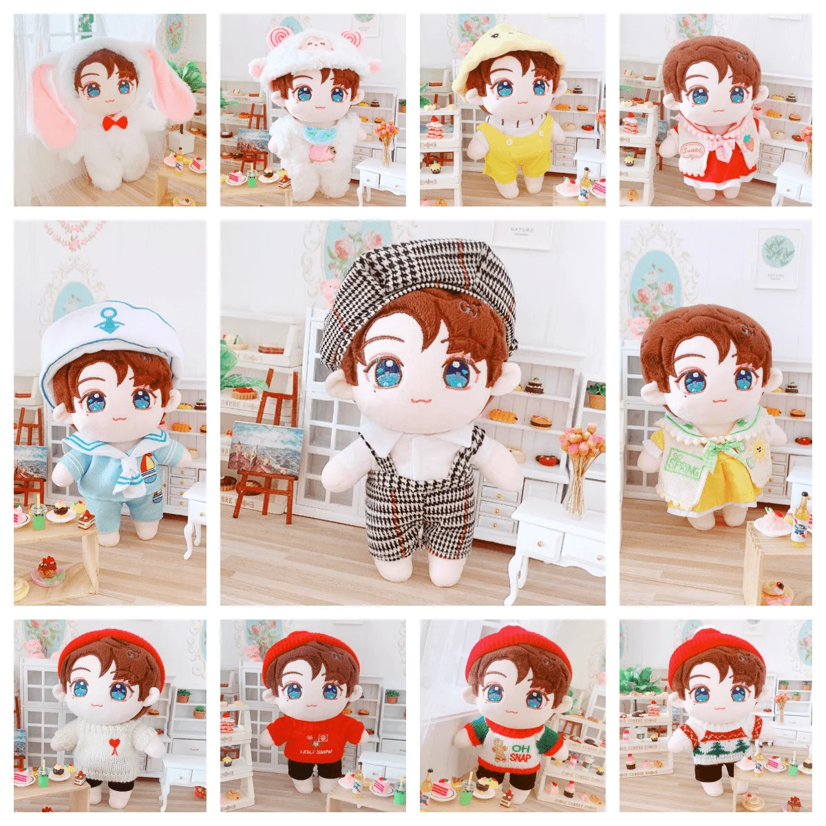 Wholesale In Stock OEM Factory Made Concert Souvenir Kpop Idol Plush Toy Doll Plushie