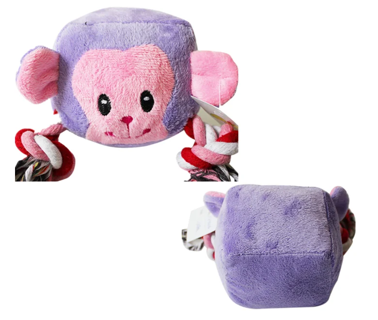
Pet toys free samples Mahjong Monkey for dog ,pet product realistic plush toy dog 