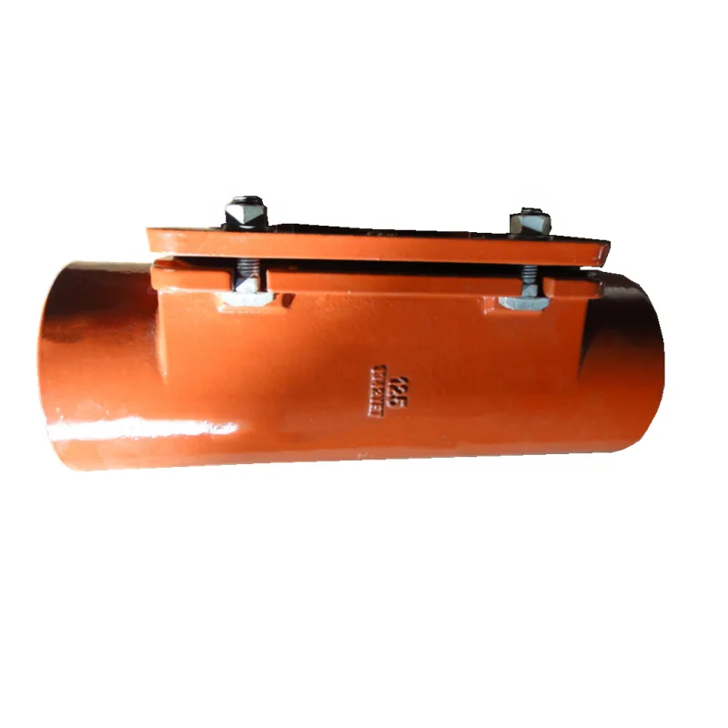 SML EN877 cast pipe fittings short pipe with rectangular/ oval  door high quality with epoxy coated epoxy coated