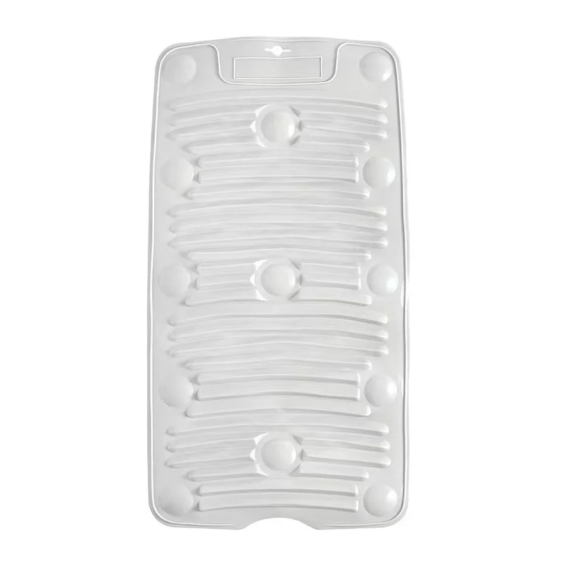 Creative and practical silicone soft washboard non slip cleaning pad foldable laundry washboard suction cup