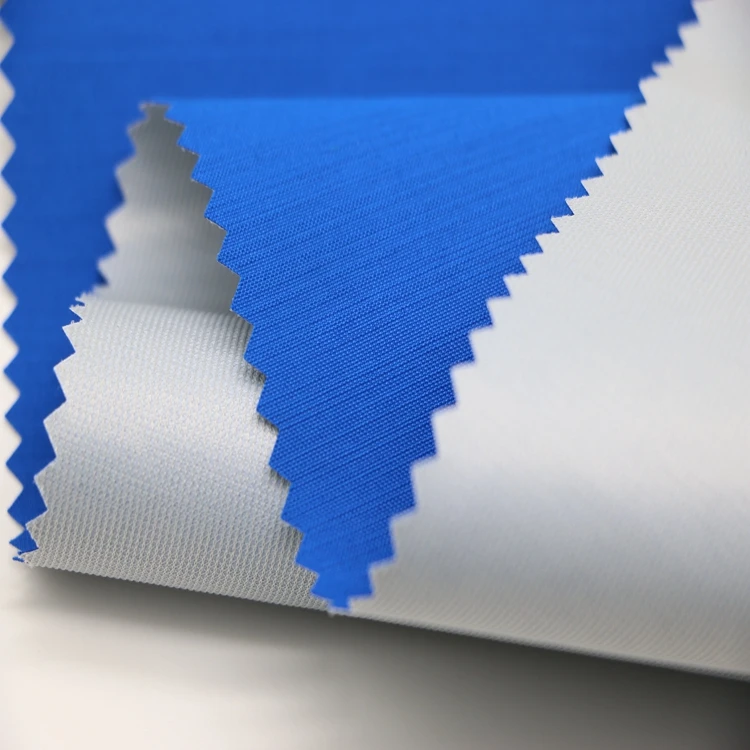 100% Polyester  stripe  taslan with   tpu bonded  use for   ski wear  garment  material