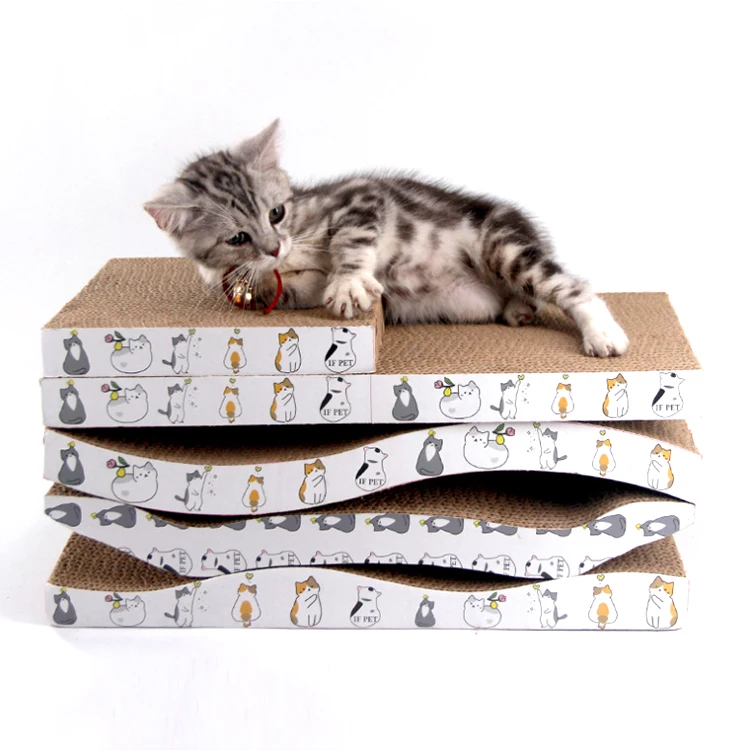 Wholesale cat scratcher 2020 New corrugated cardboard cat scratcher