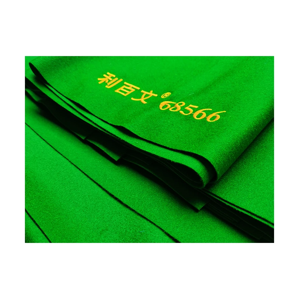 Factory direct price Liberwin 68566 billiard cloth 6811 snooker for 12FT table with bed and cushion felt
