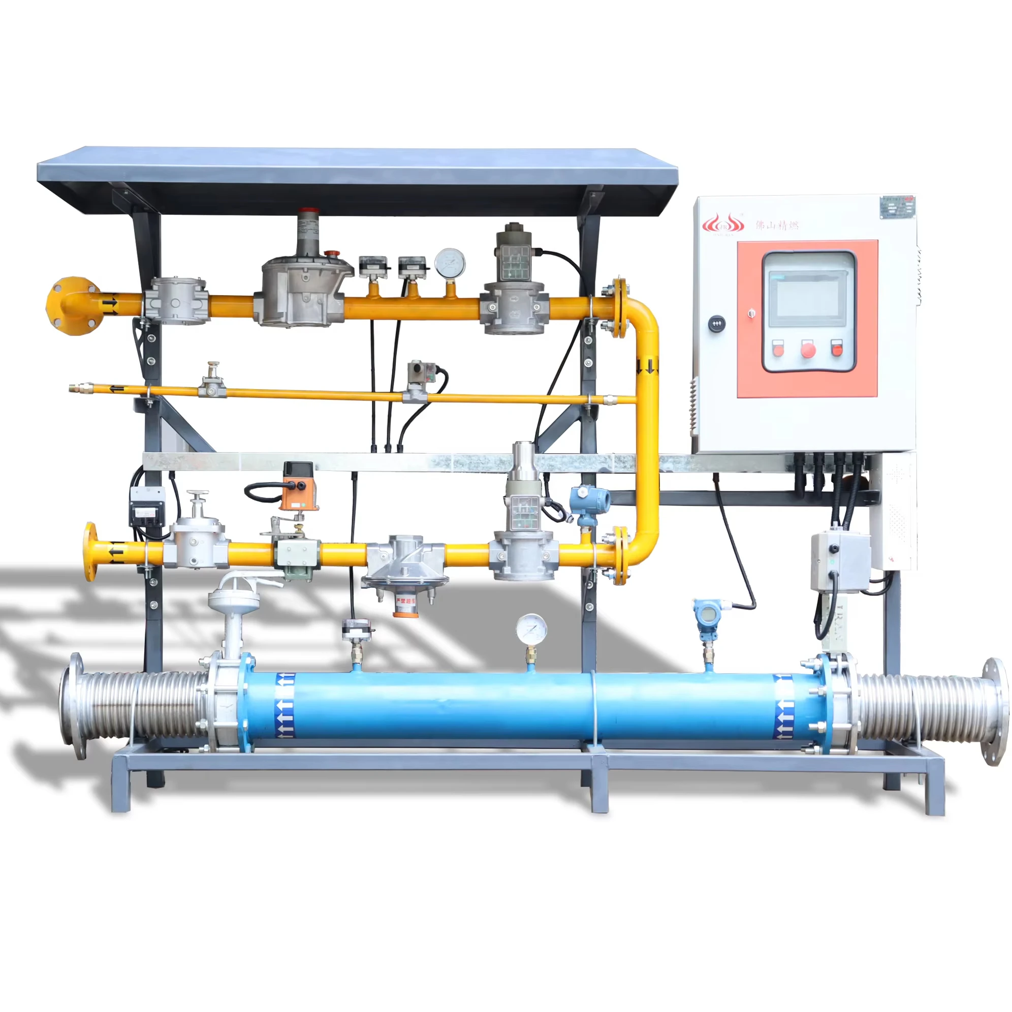 Industrial liquefied gas burner Regenerative flat flame burner for aluminum melting furance Holding furance heatreatment furance
