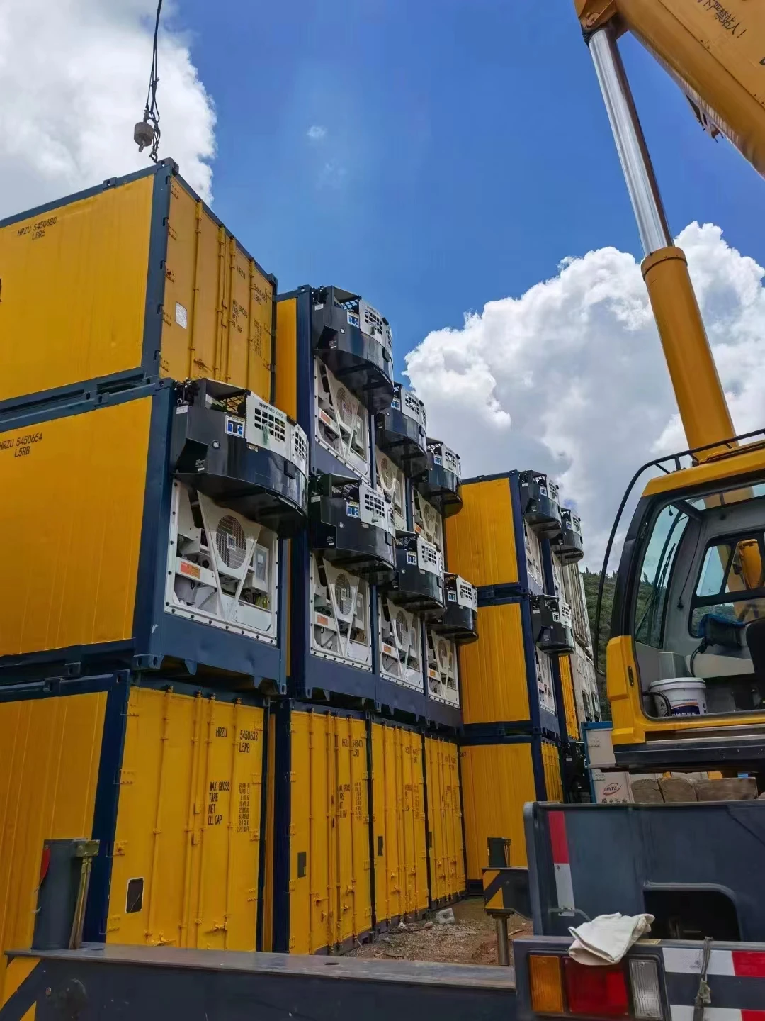 Thermo King Refrigerated Container Use Diesel Power Generator Clip-on Underslung Reefer Genset thermo king reefer parts