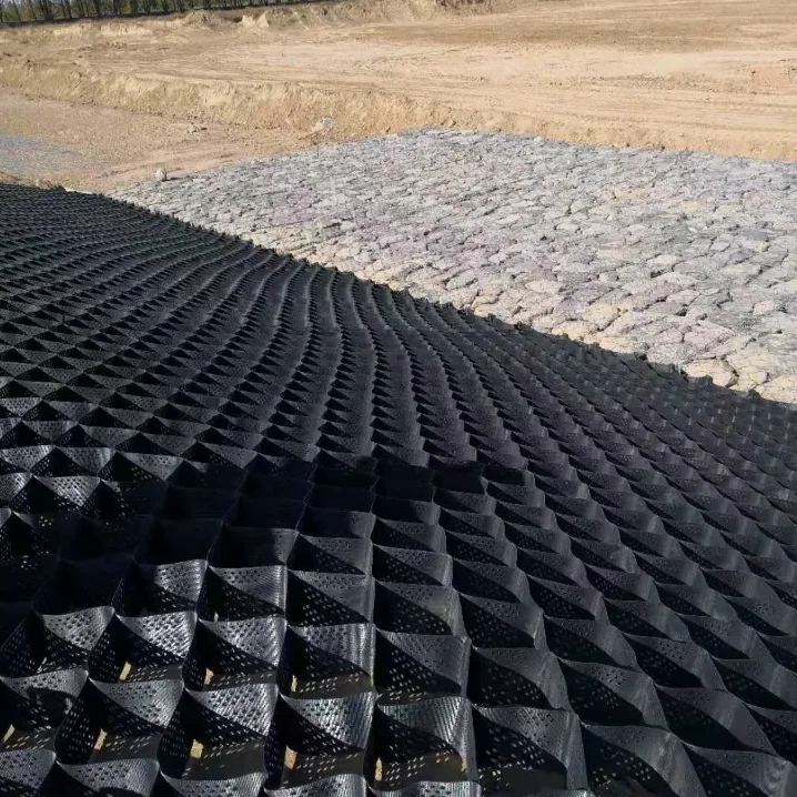 ASTM Standard HDPE Textured/Perforated Geocells for Slope/Retaining Wall/Road Reinforcement