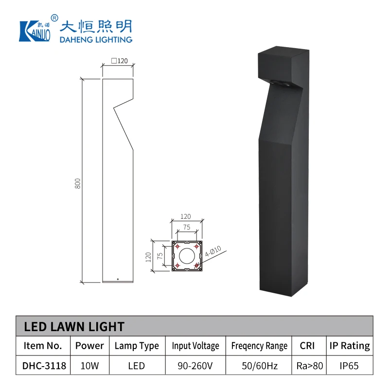 Led outdoor waterproof garden landscape lamp Park grass lighting simple and modern residential road lawn lamp