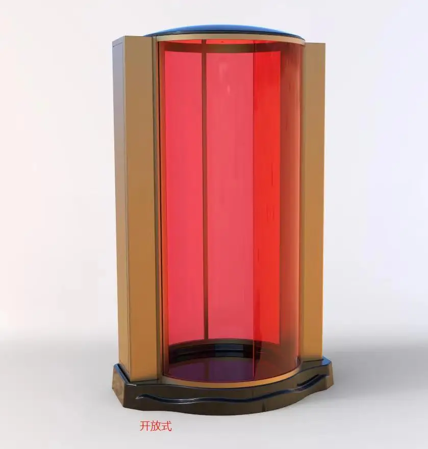 Automatic spray tan booth for solar oil and beauty salon
