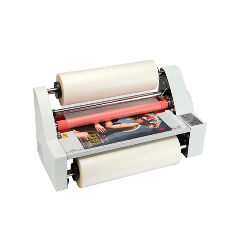 Laminating machine cold/hot laminating machine paper photo menu over film pressing machine