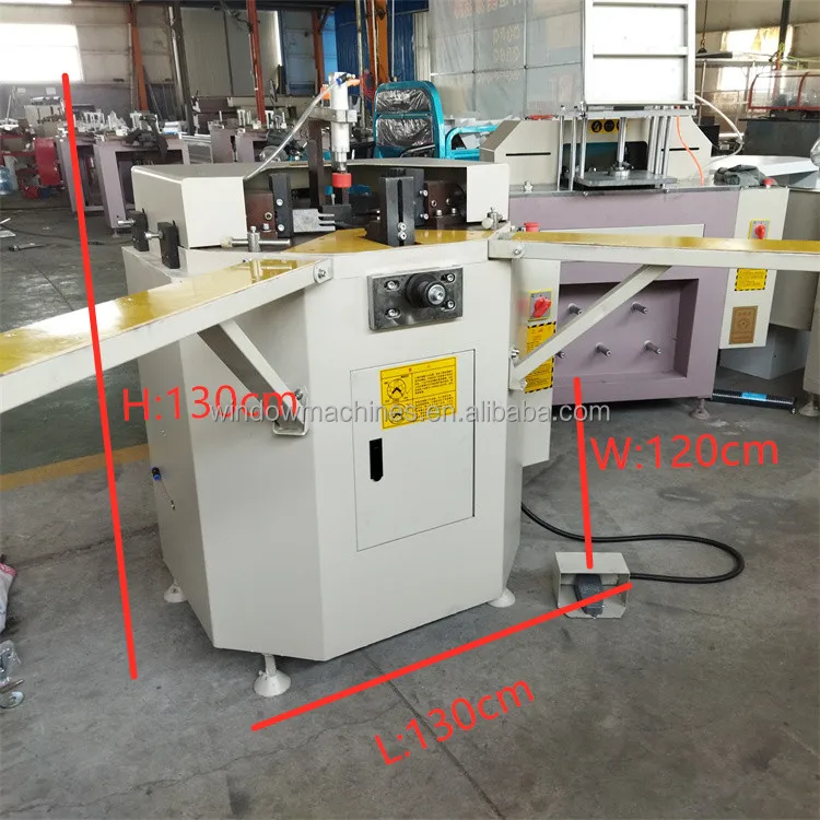 1.5kw Single Head Corner Crimping Machine For Aluminum Profile Windows And Door