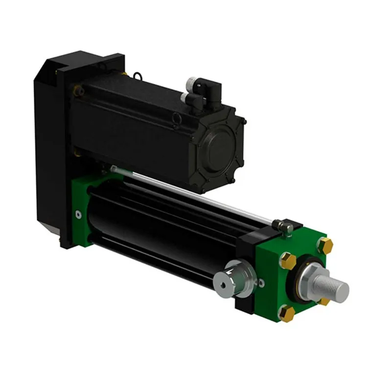 145mm Precision Large push&pull force 10t servo linear actuator Manufacturer Special Piston Rod Type FoldingElectric Cylinder