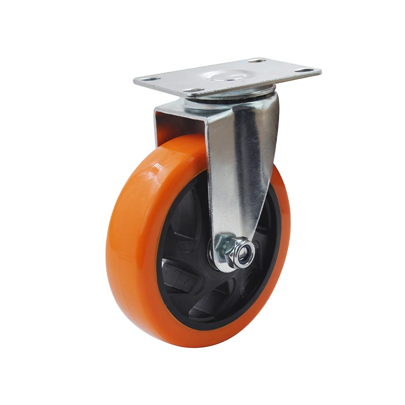 M16 75-125 kg swivel Pu/fixed industrial wheel