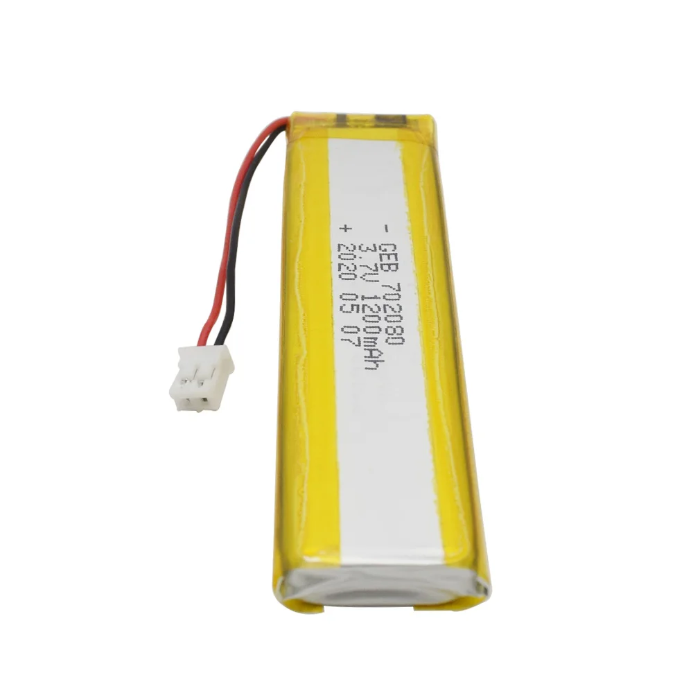  Lp702080 3 7 v 1200mah 8 литий-ионные