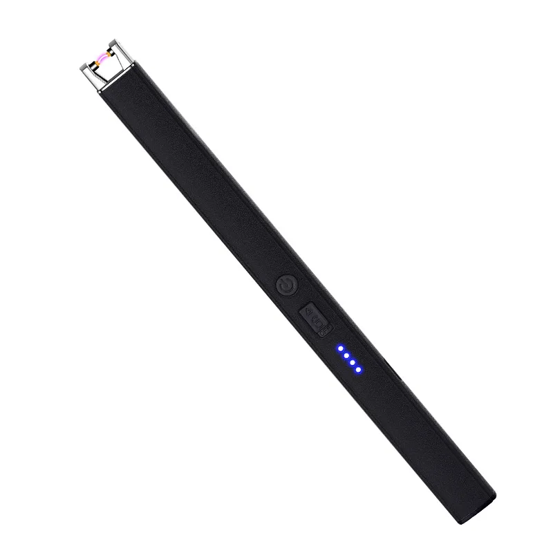 Перезаряжаемый USB-порт зарядки Type-C электрические зажигалки на заказ ветрозащитные Плазменные электронные сигареты зажигалка для свечей