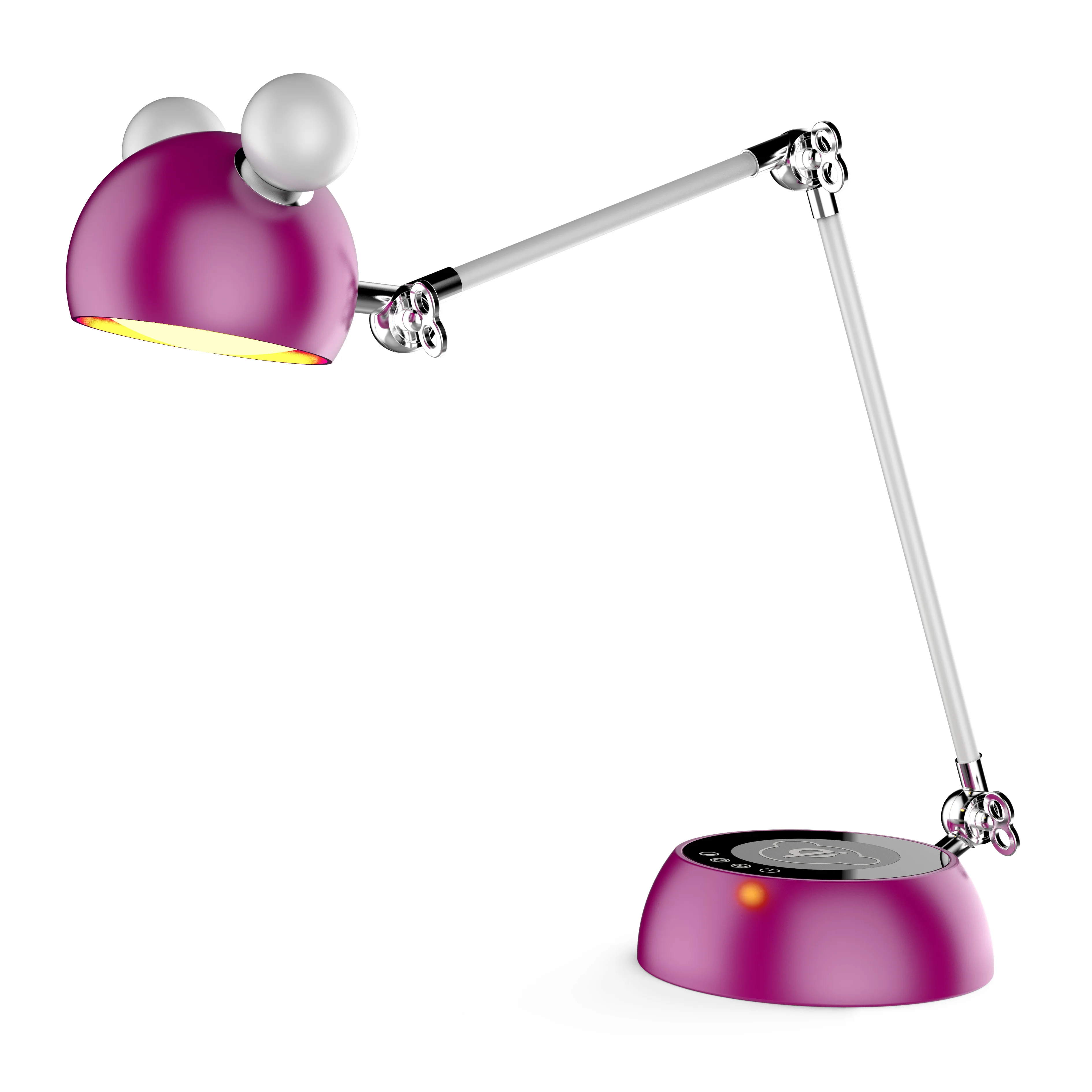 Factory directly sell mickey mouse adjustable led desk lamp 7w K01 children gift study eye-protection beside led lamp