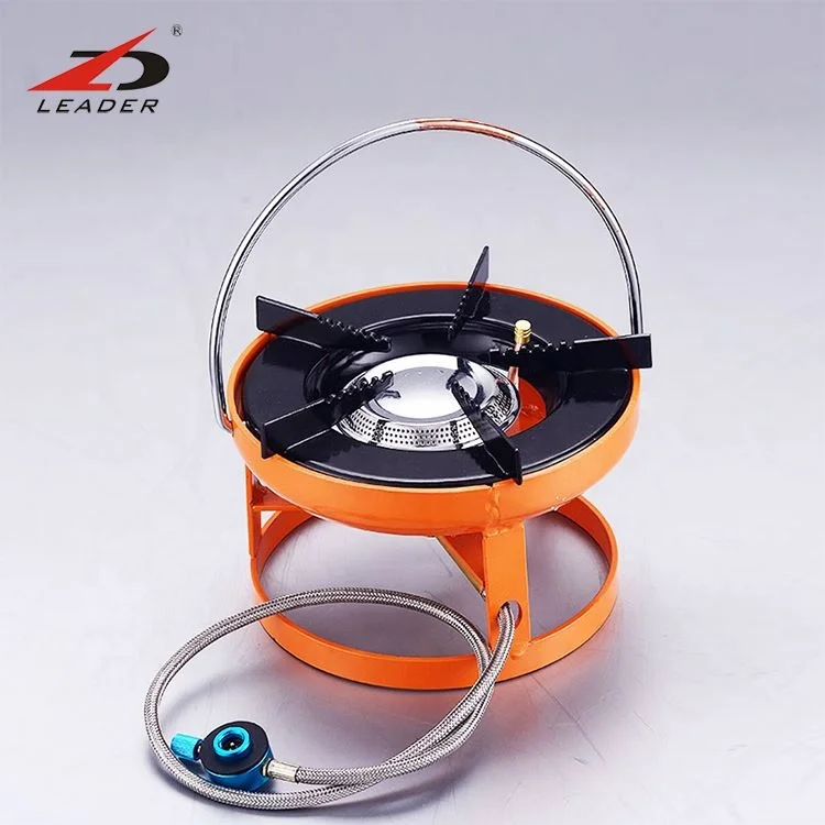 Cast Iron Gas Stove Outdoor Kitchen Stove Portable Mini Camping Cooking Stove Gas Burner