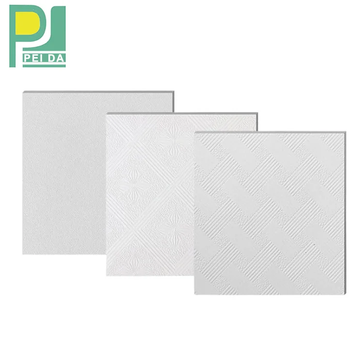 Building Materials Interior Waterproof PVC Gypsum Ceiling Board Latest Technology