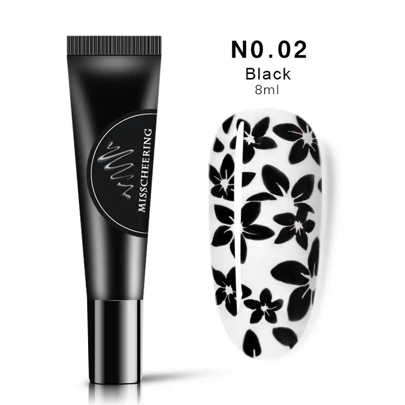 
8ml Stamping Nail Gel Polish 