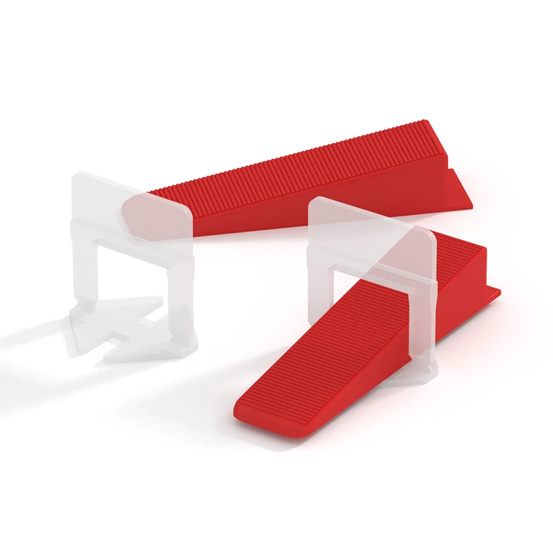 Система выравнивания плитки с зажимами 1/8 дюйма включает 100 шт. разделителей для более Гибкая комбинация установки