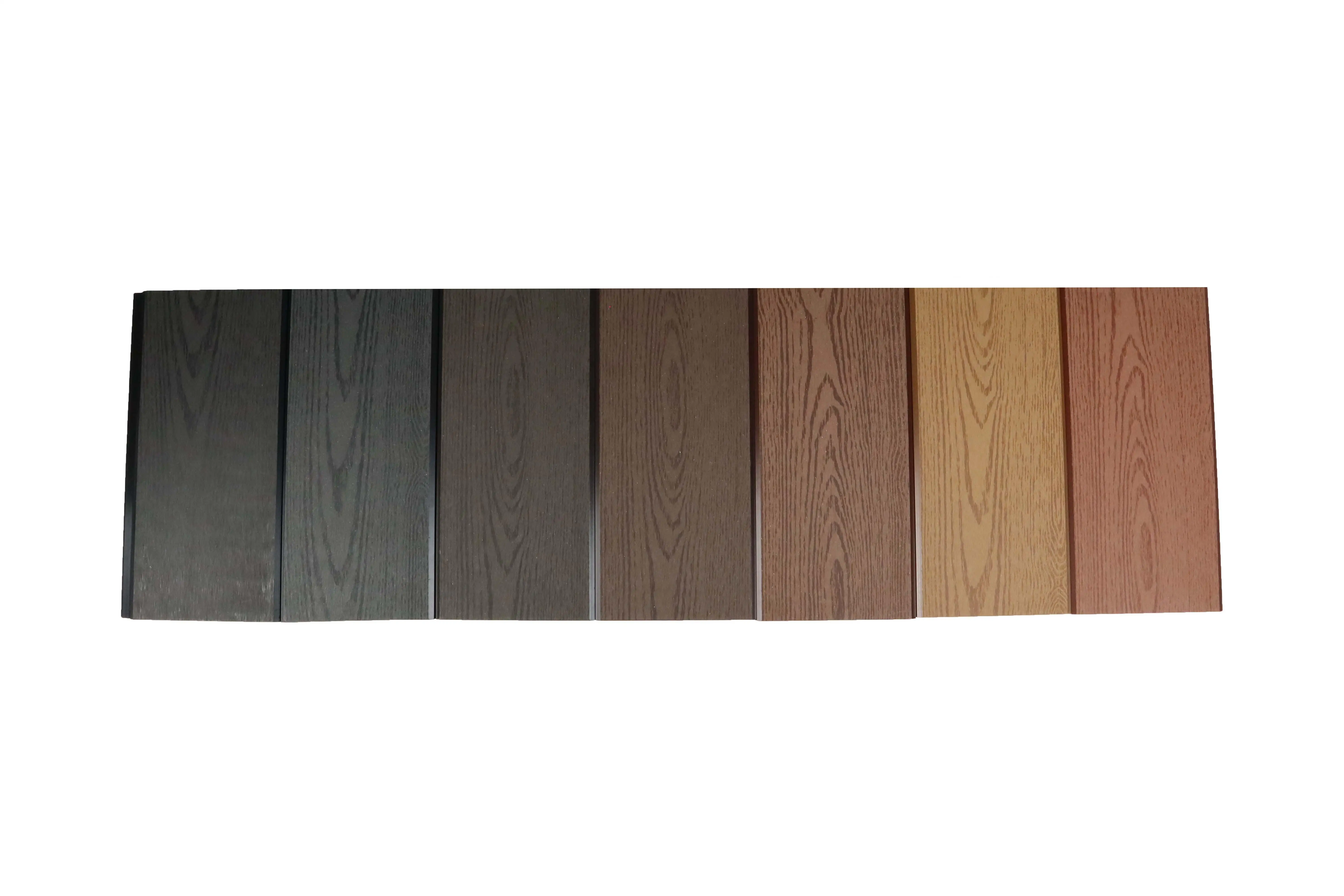 21mm Waterproof home fence panels easy to install WPC wood composite Cheap Garden Fencing