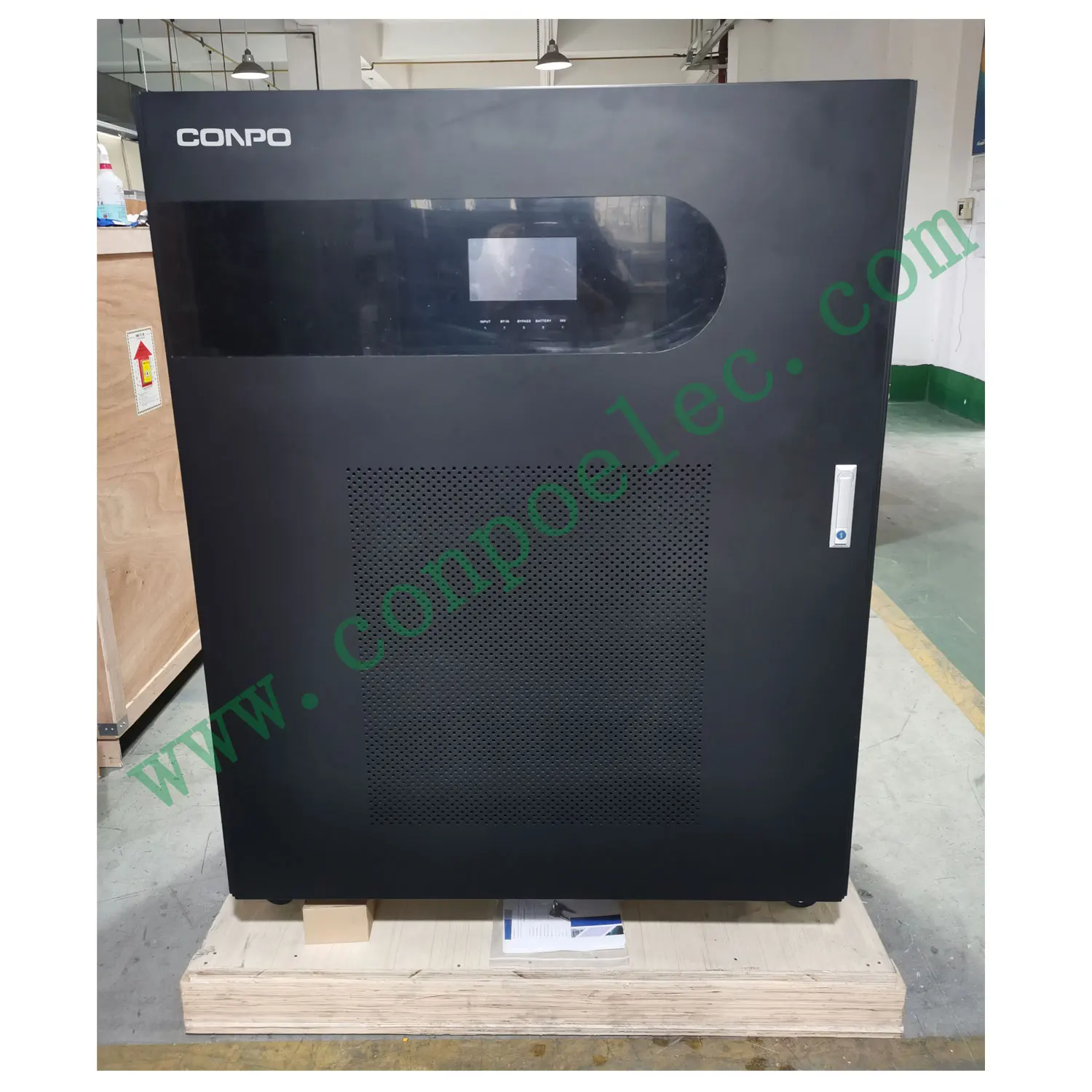 160KVA 3phase Online UPS backup power supply double conversion three phase Inverter backup autonomy 10,15,30,60mins optional