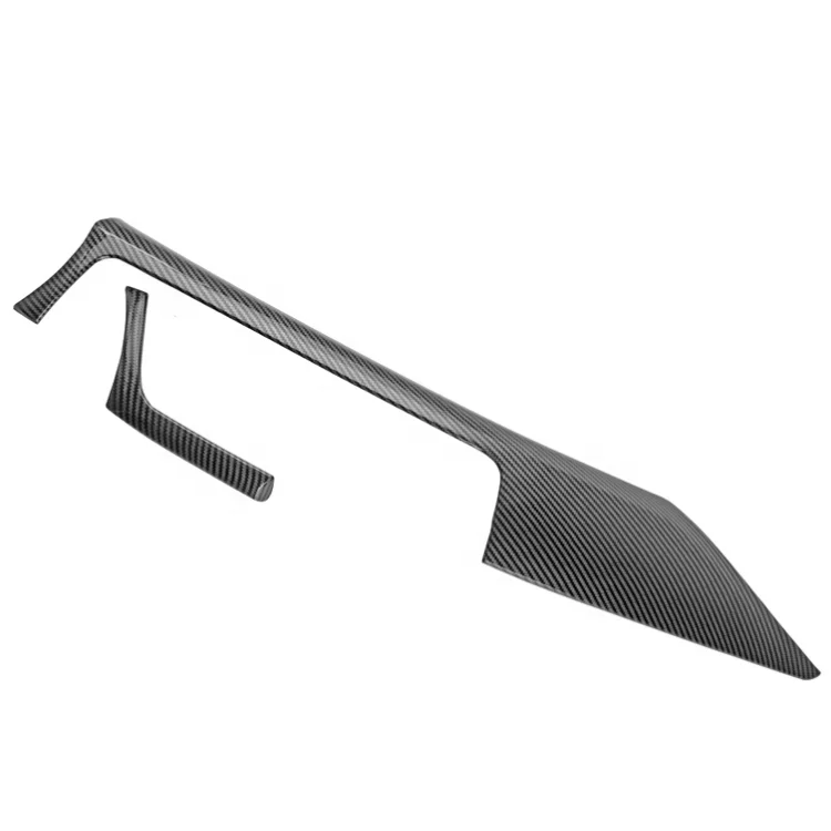 For BMW F30/F31/F34/F36 Car Interior Accessories carbon fiber water transfer printing Decorative sticker for instrument panel