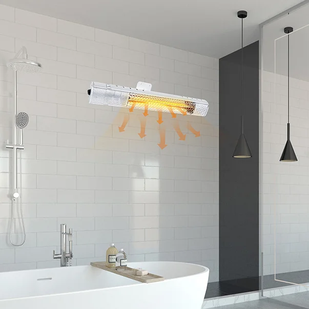 Floor standing wall mounted Indoor Bathroom Household Electric Heater Wholesale Carbon Fiber Infrared Heater