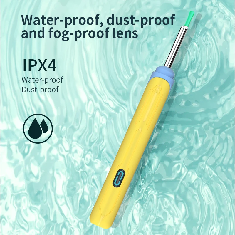 WIFI wireless  waterproof camera Silica gel ear cleaning otoscope endoscope