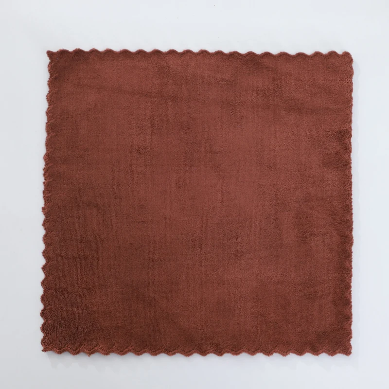 85% polyester and 15% polyamide quick dry terry cloth solid color super absorbent cleaning microfiber towel