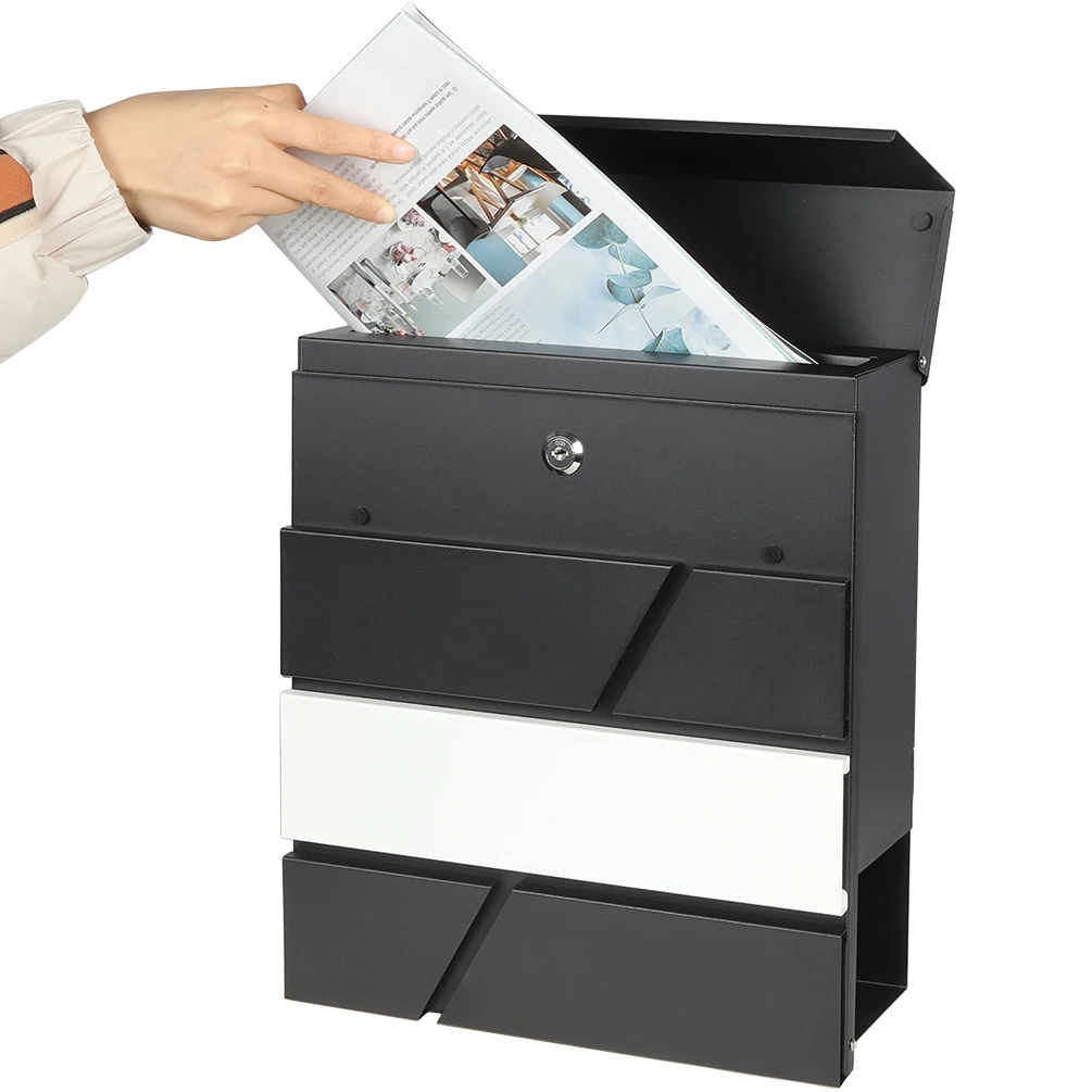 Почтовый ящик современный дизайн металлический почтовый уличный