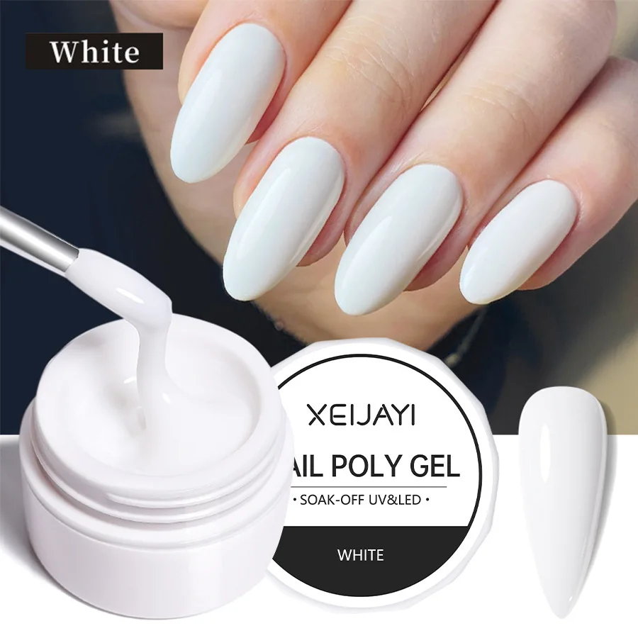 Nail extension gel manicure  professional soak off quick extension crystal uv gel Vegan painless crystal gel wholesale Supplies