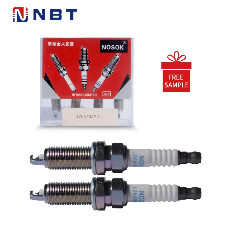 NBT Professional Car Parts Automotive Engine Spark Plugs LZKAR6AP11 Double Iridium Factory Spark Plug for General Ignition