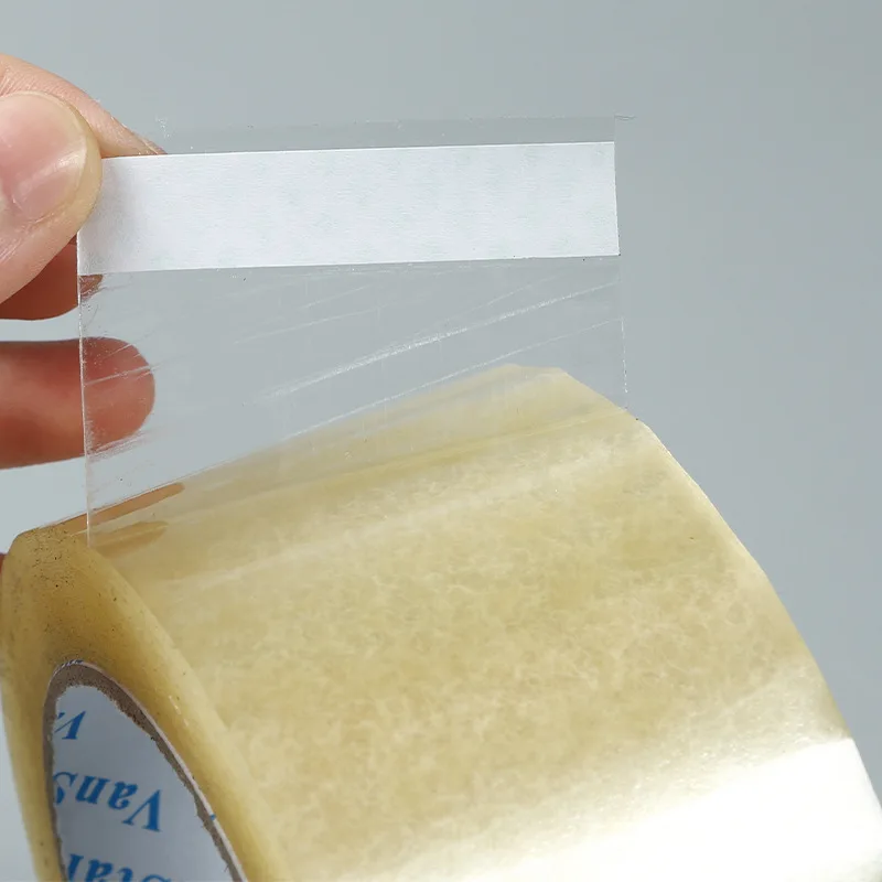 High Quality Plastic Packaging Tape Sticky Wholesale Acrylic BOPP Sealing Tape Customized Super Clear Office Stationery Tape