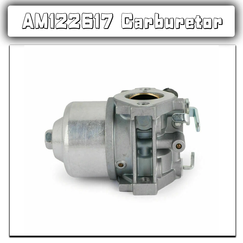 AM122617 Carburetor Lawn Mower Carb Lawn Tractor Fuel System Replacement for JOHN DEERE 285 320 345 w/ Engine Kawasaki FD590V