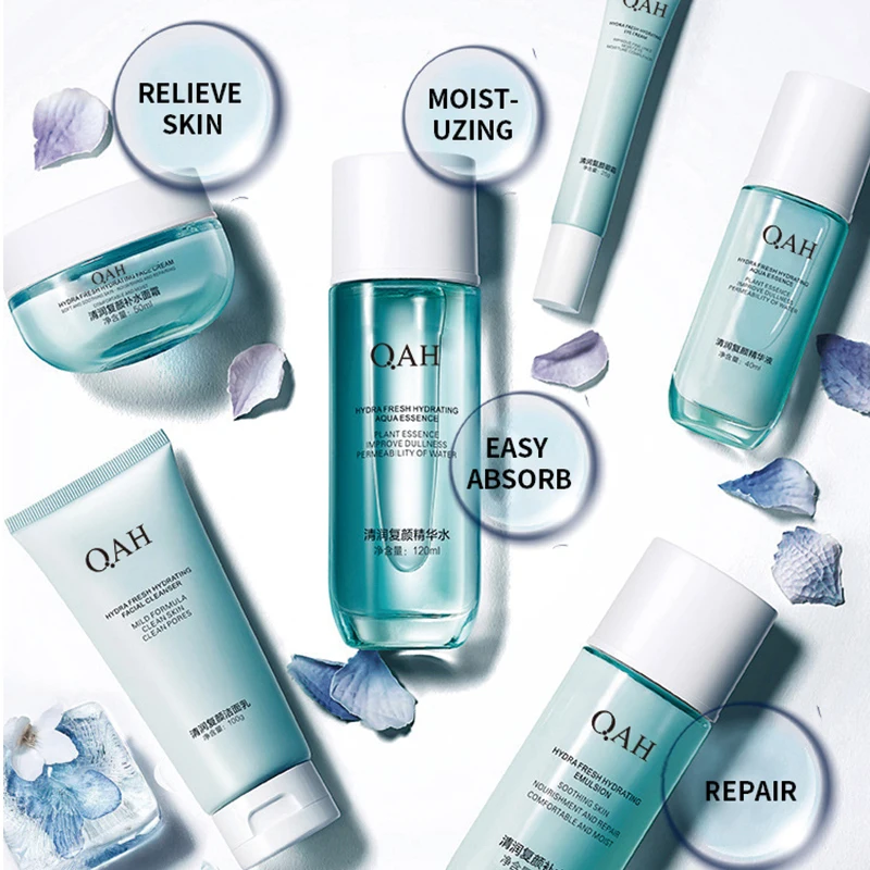 
 Наборы для ухода за кожей, косметические средства для ухода за кожей, очищающее средство для лица, лосьон для тела, крем для лица и сыворотка, косметический набор для ухода за кожей  