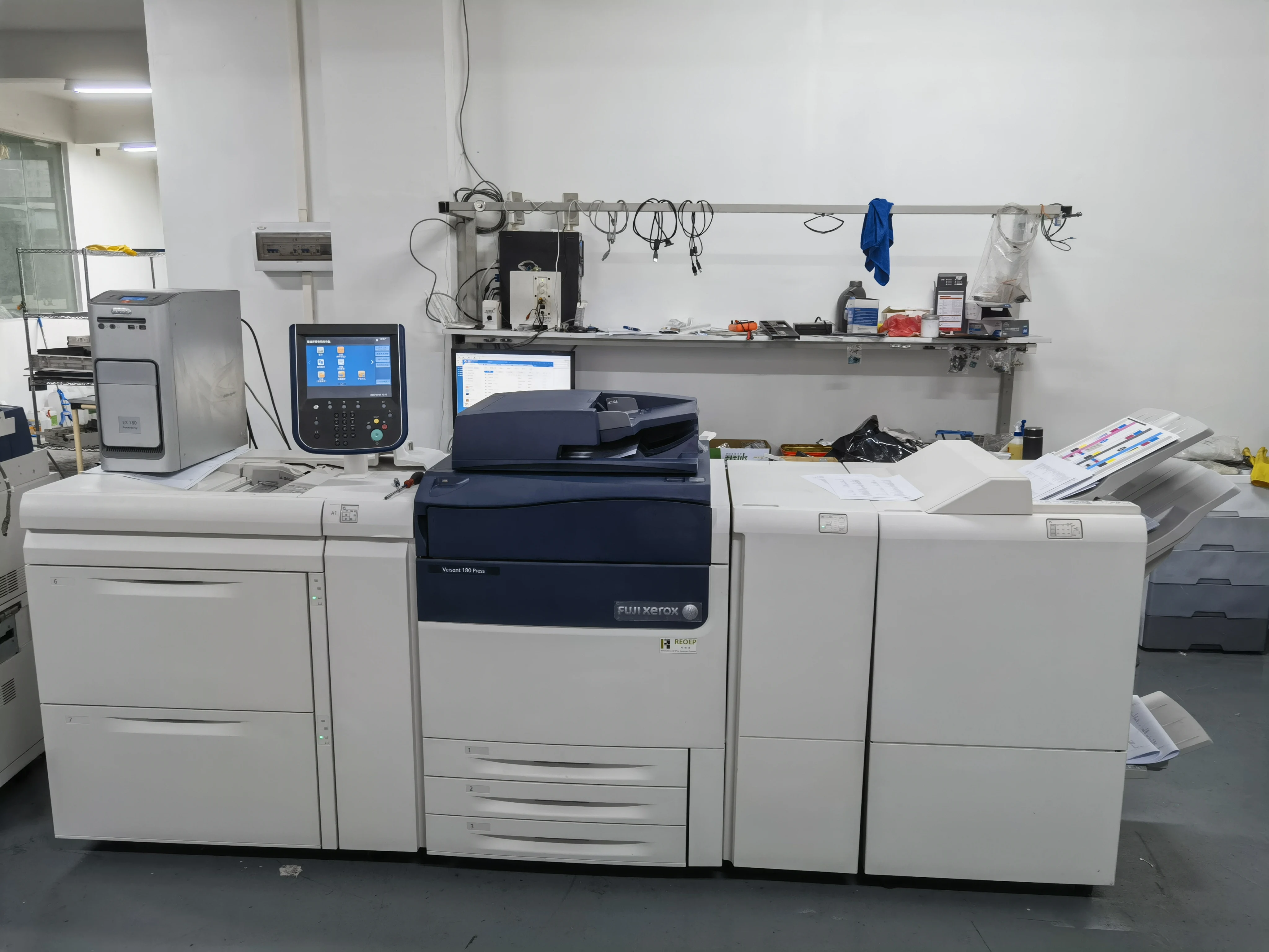 REOEP Color Laser Printer Refurbished Copiers Photocopying and Printing Machine For Xerox Machine Versant V180 V80