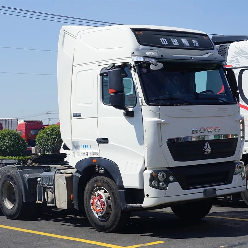 China Low Price Diesel Power 6*4 Euro2 371hp 375HP Sinotruk Howo 7 Tractor Head Trucks