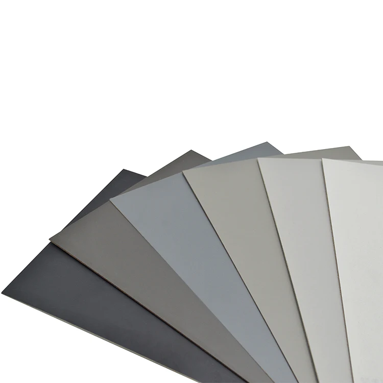 Fireproof 0.7mm Solid Color HPL 0.5mm HPL Black