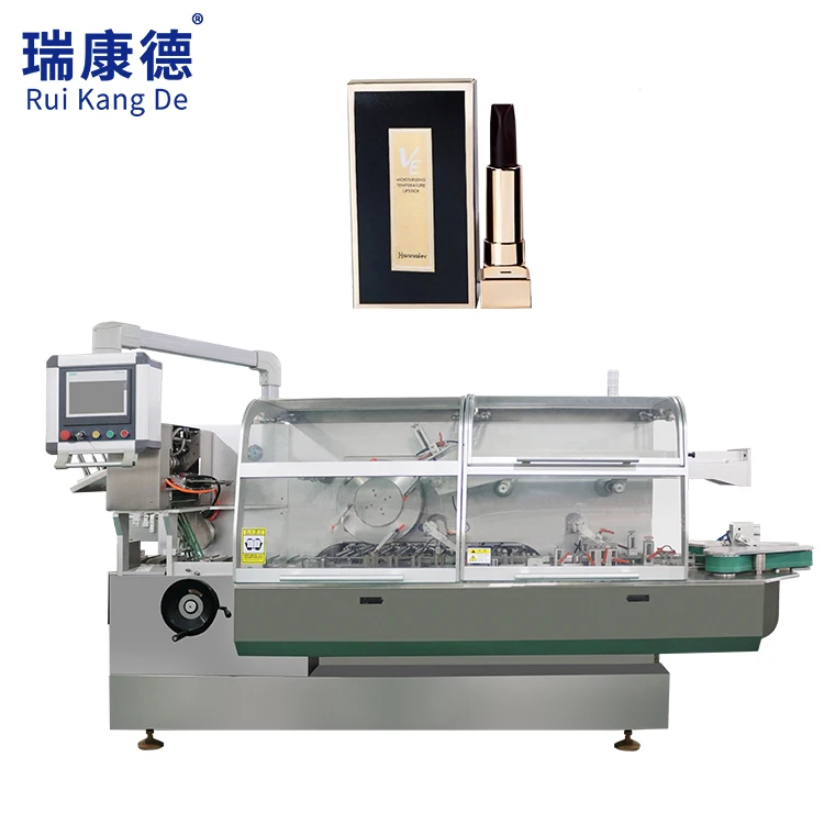 Automatic Face Mask Carton Packaging Cosmetic Bottle Packing Machinery Cartoning Machine For Make Up